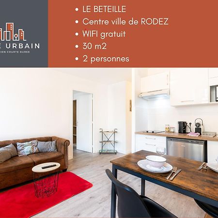 Appartamento Le Beteille Rodez Esterno foto