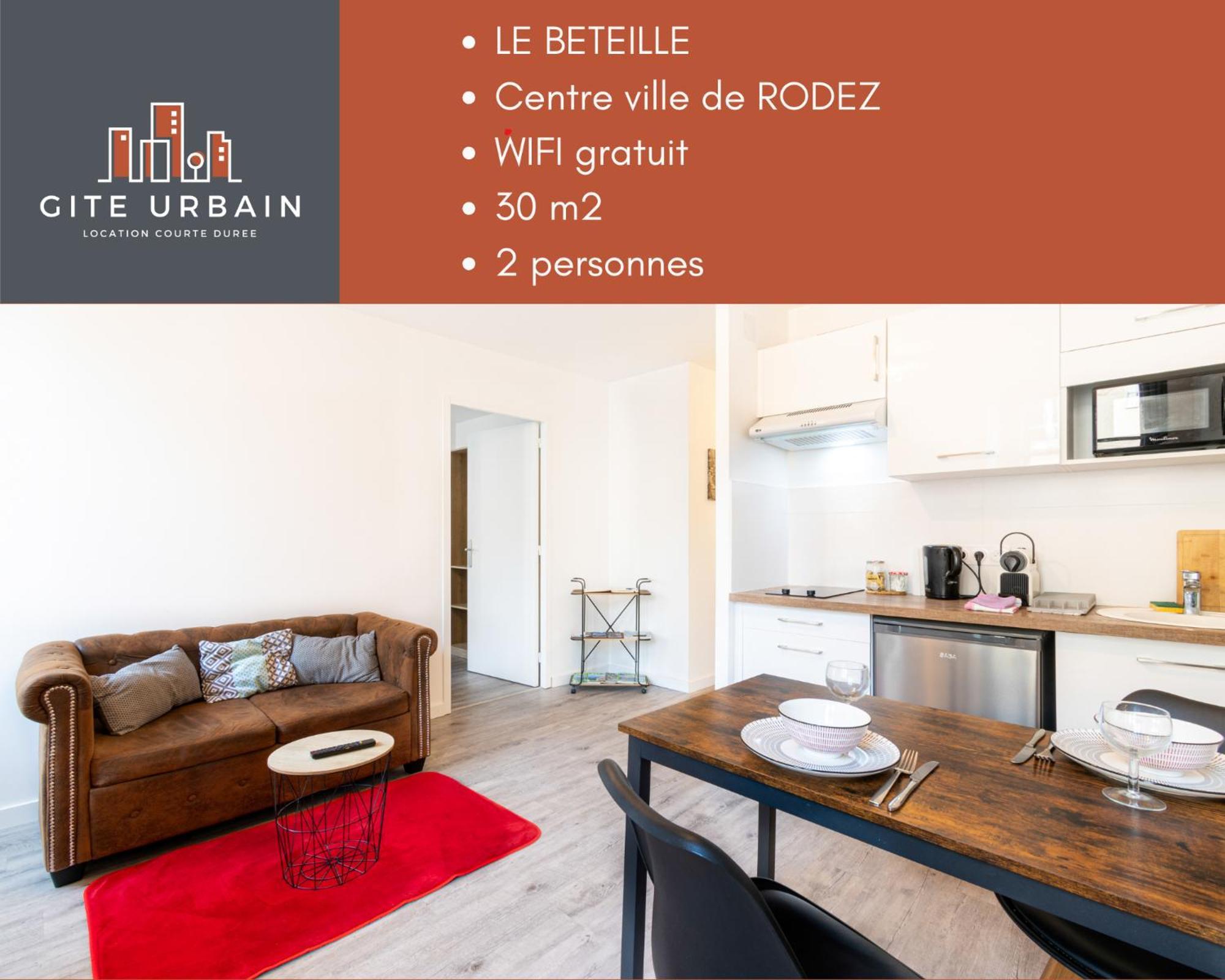 Appartamento Le Beteille Rodez Esterno foto
